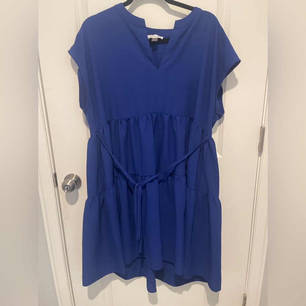 Calvin Klein Royal Blue Dress Size 14